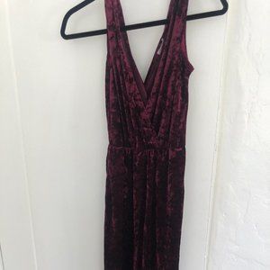 Velvet Jumpsuit